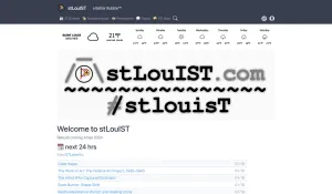 screenshot of stlouist.com